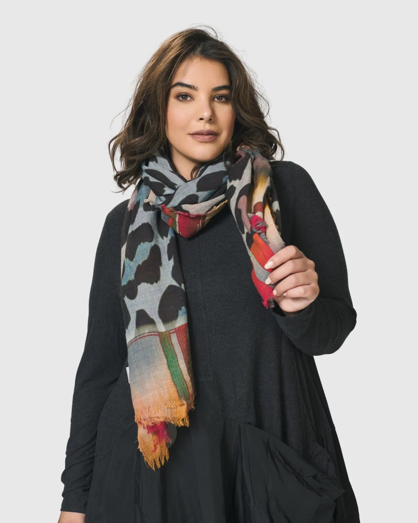 Women Alembika Scarves & Wraps<Nightclub Scarf, Leopard