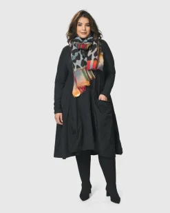 Women Alembika Scarves & Wraps<Nightclub Scarf, Leopard