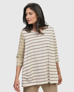 Women Alembika Tops & Tunics<Oasis Bell Top, Cream