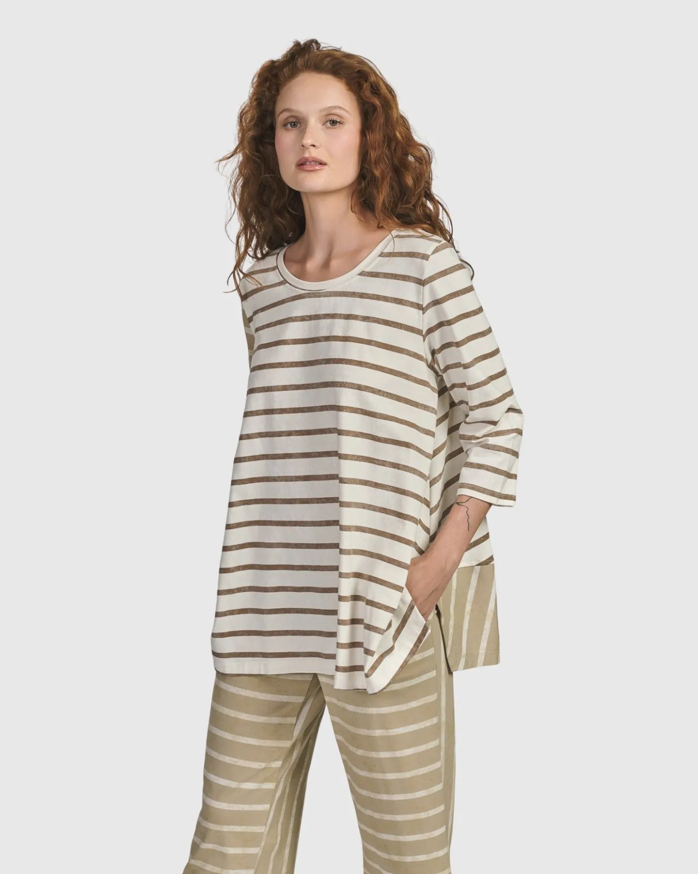 Women Alembika Tops & Tunics<Oasis Bell Top, Cream