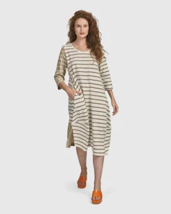 Women Alembika Plus<Oasis Caftan Dress, Cream