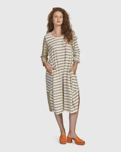 Women Alembika Plus<Oasis Caftan Dress, Cream