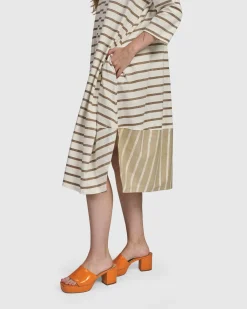 Women Alembika Plus<Oasis Caftan Dress, Cream