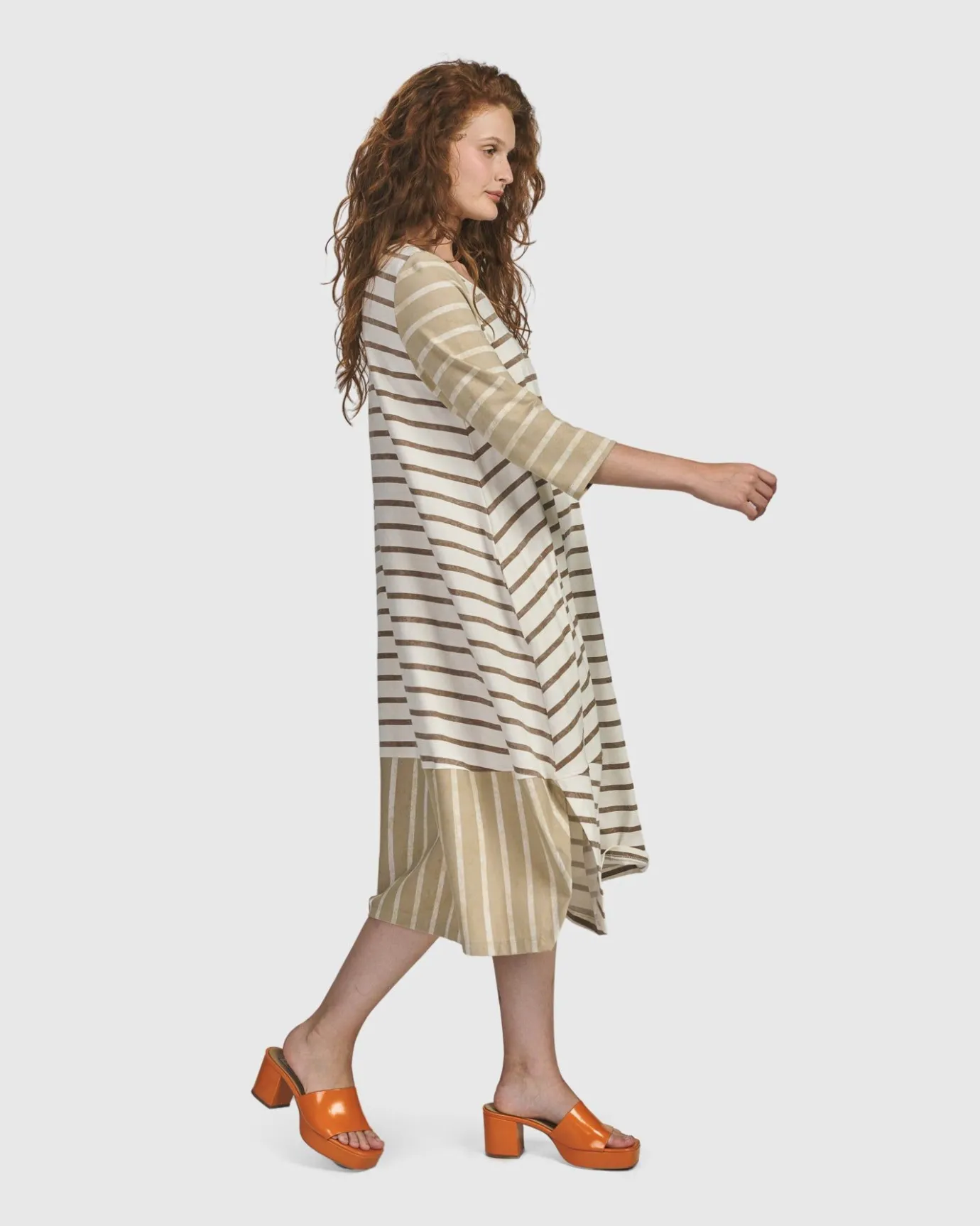 Women Alembika Plus<Oasis Caftan Dress, Cream