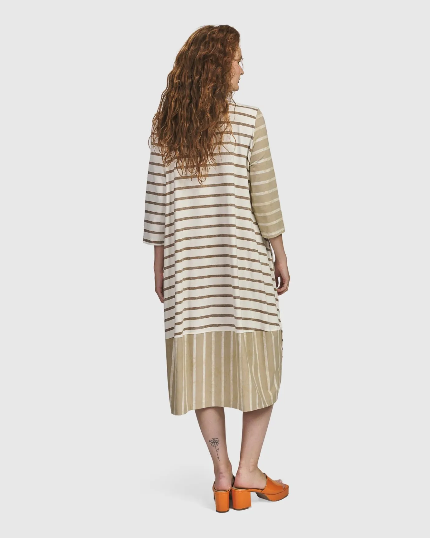 Women Alembika Dresses<Oasis Caftan Dress, Cream