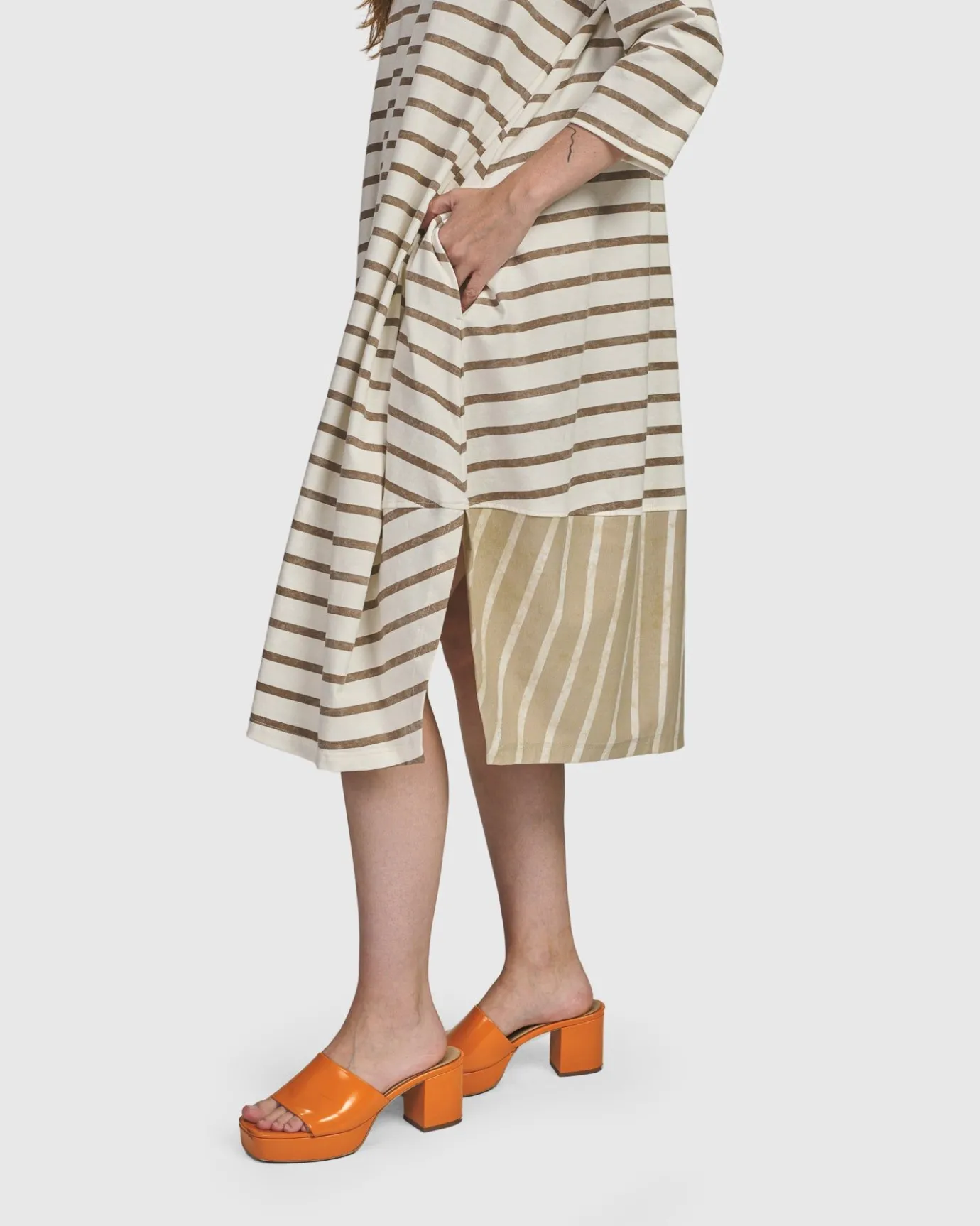 Women Alembika Dresses<Oasis Caftan Dress, Cream