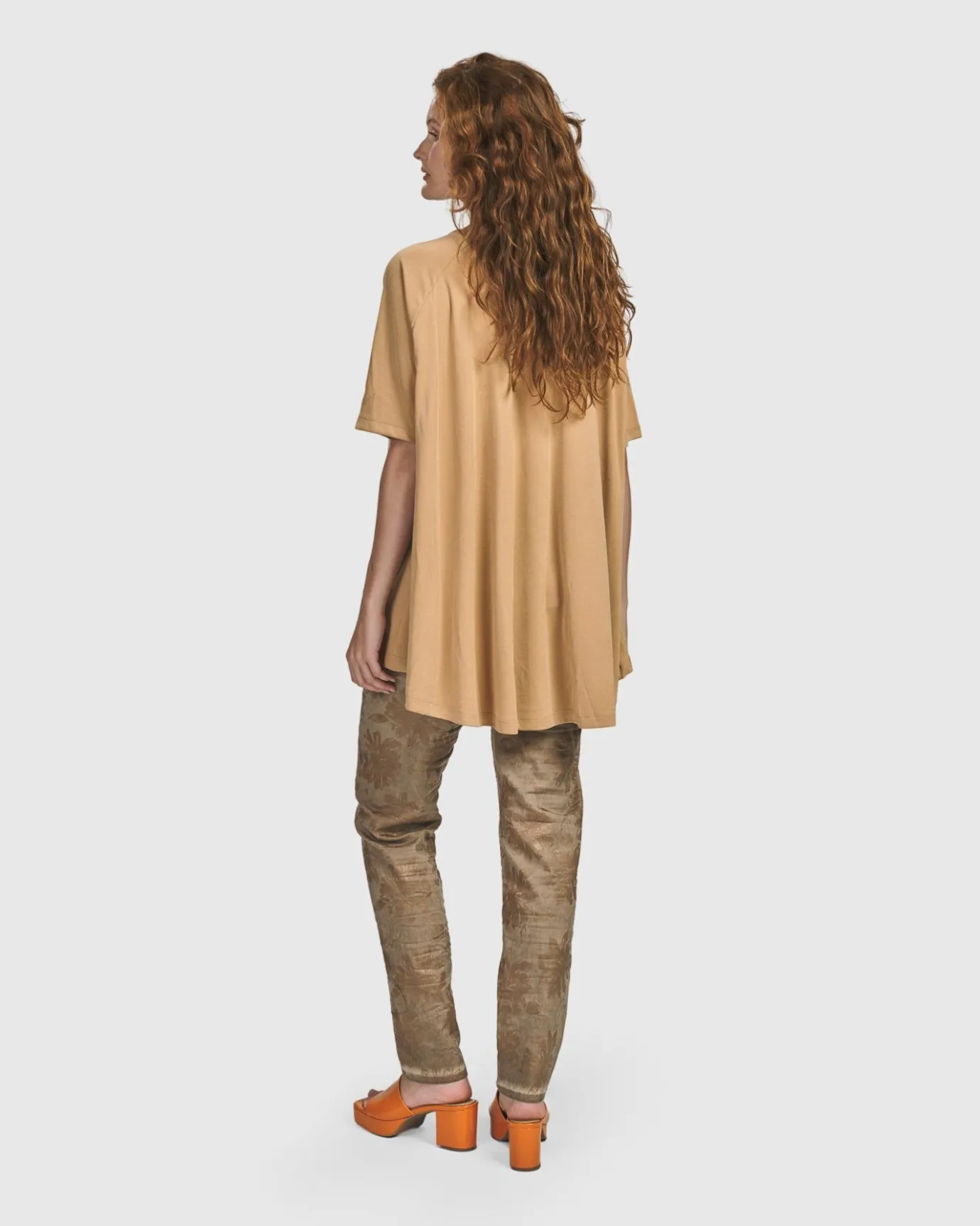 Women Alembika Plus<Oasis Colorblock Trapeze Top, Tan