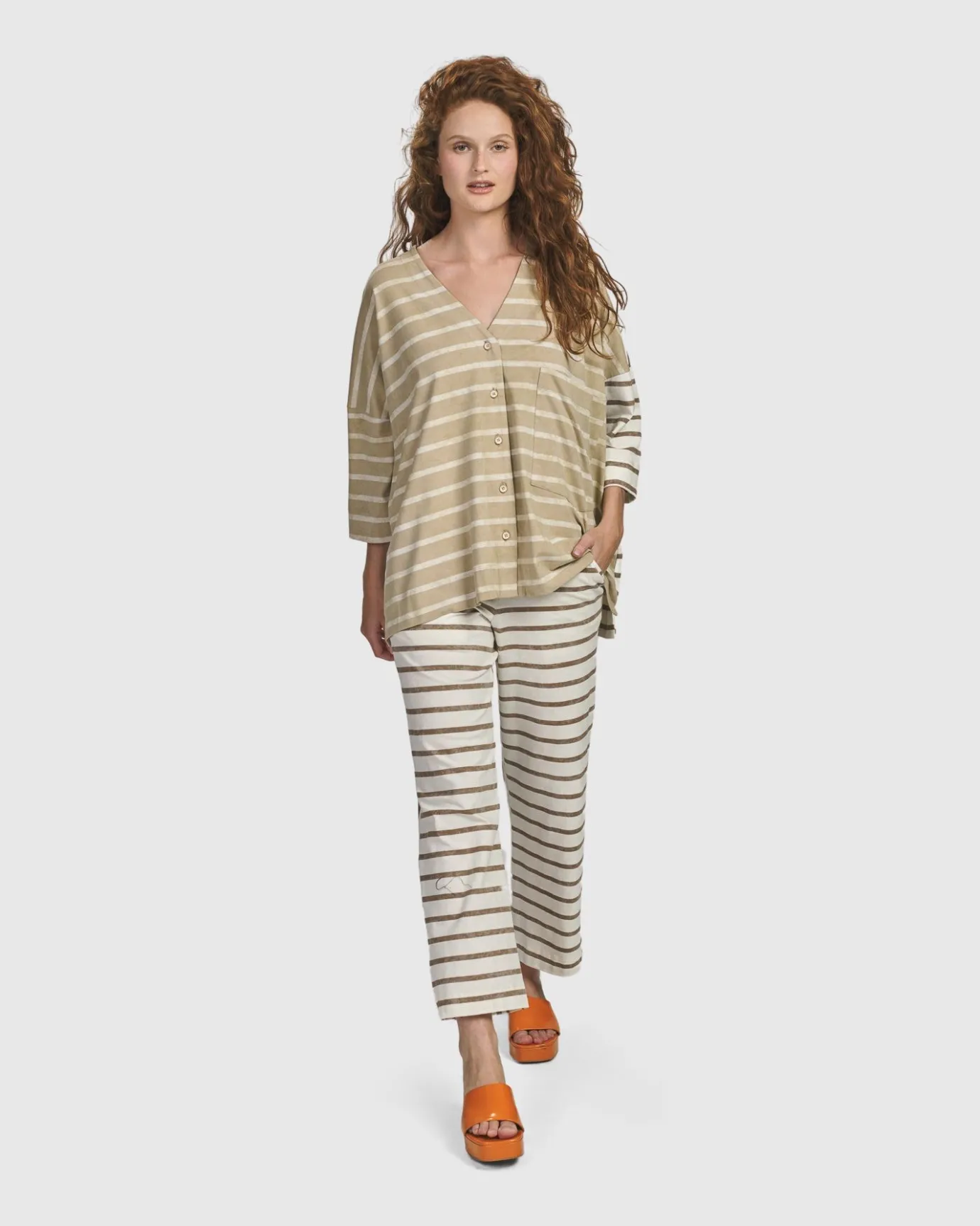 Women Alembika Plus<Oasis Oversized Cardigan, Tan