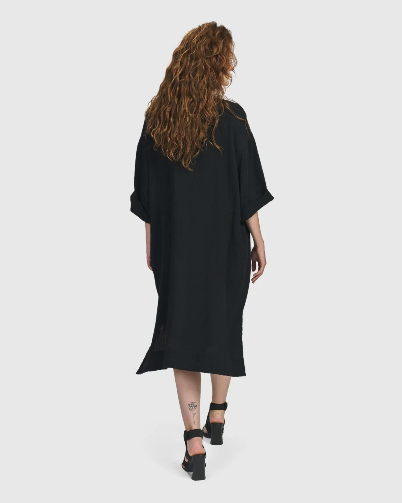 Women Alembika Dresses<Oasis T-Shirt Dress, Black