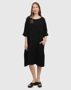 Women Alembika Plus<Oasis T-Shirt Dress, Black