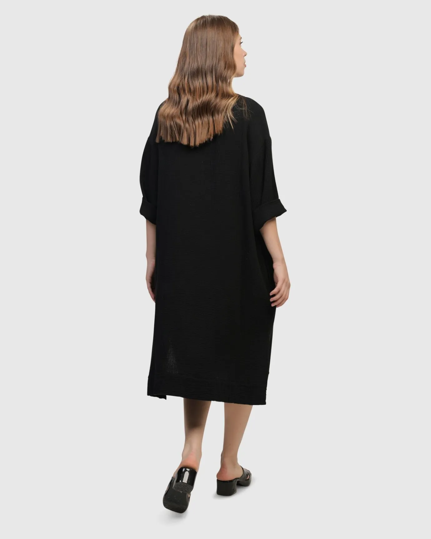 Women Alembika Plus<Oasis T-Shirt Dress, Black