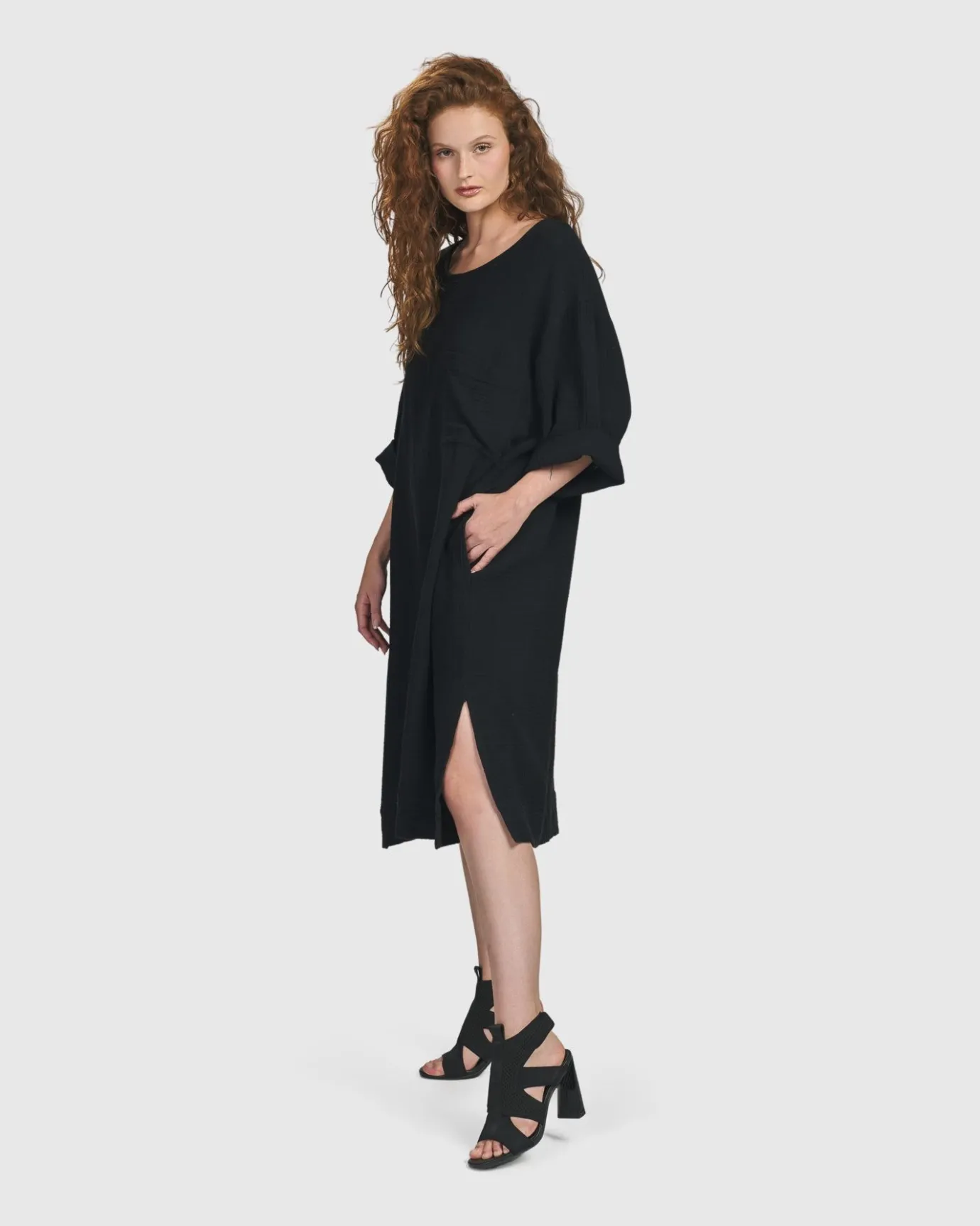 Women Alembika Plus<Oasis T-Shirt Dress, Black