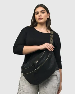 Women Alembika Accessories<On-The-Go Large Sling Bag, Black