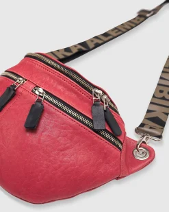 Women Alembika Bags & Pouches<On-The-Go Large Sling Bag, Vermillion