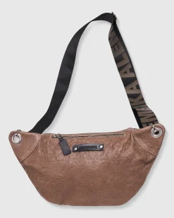 Women Alembika Accessories<On-The-Go Large Sling Bag, Wood