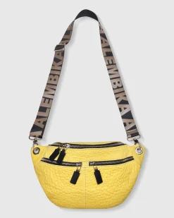 Women Alembika Bags & Pouches<On-The-Go Large Sling Bag, Yellow