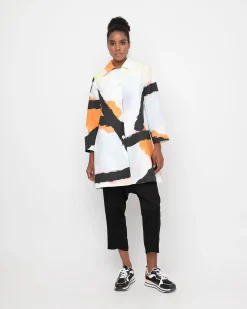Women Alembika Jackets<Ozai N Ku Aegean Overcoat, Mirage