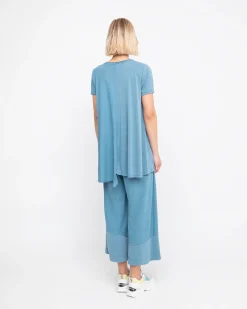 Women Alembika Tops & Tunics<Ozai N Ku Asymmetrical Tunic Top, Azure