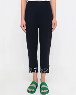 Women Alembika Pants & Skirts<Ozai N Ku Bliss Slim Pants, Black