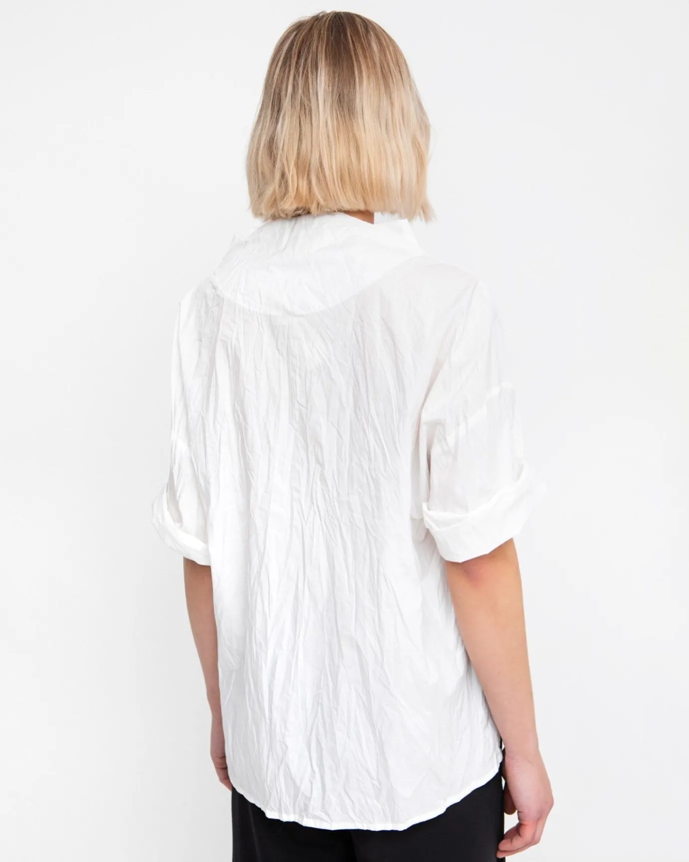 Women Alembika Tops & Tunics<Ozai N Ku Crinkle Funnel Top, Mirage