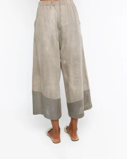 Women Alembika Pants & Skirts<Ozai N Ku Desert Wide Leg Pants, Sahara