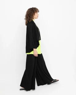 Women Alembika Jackets<Ozai N Ku Drape Neck Cardigan, Black