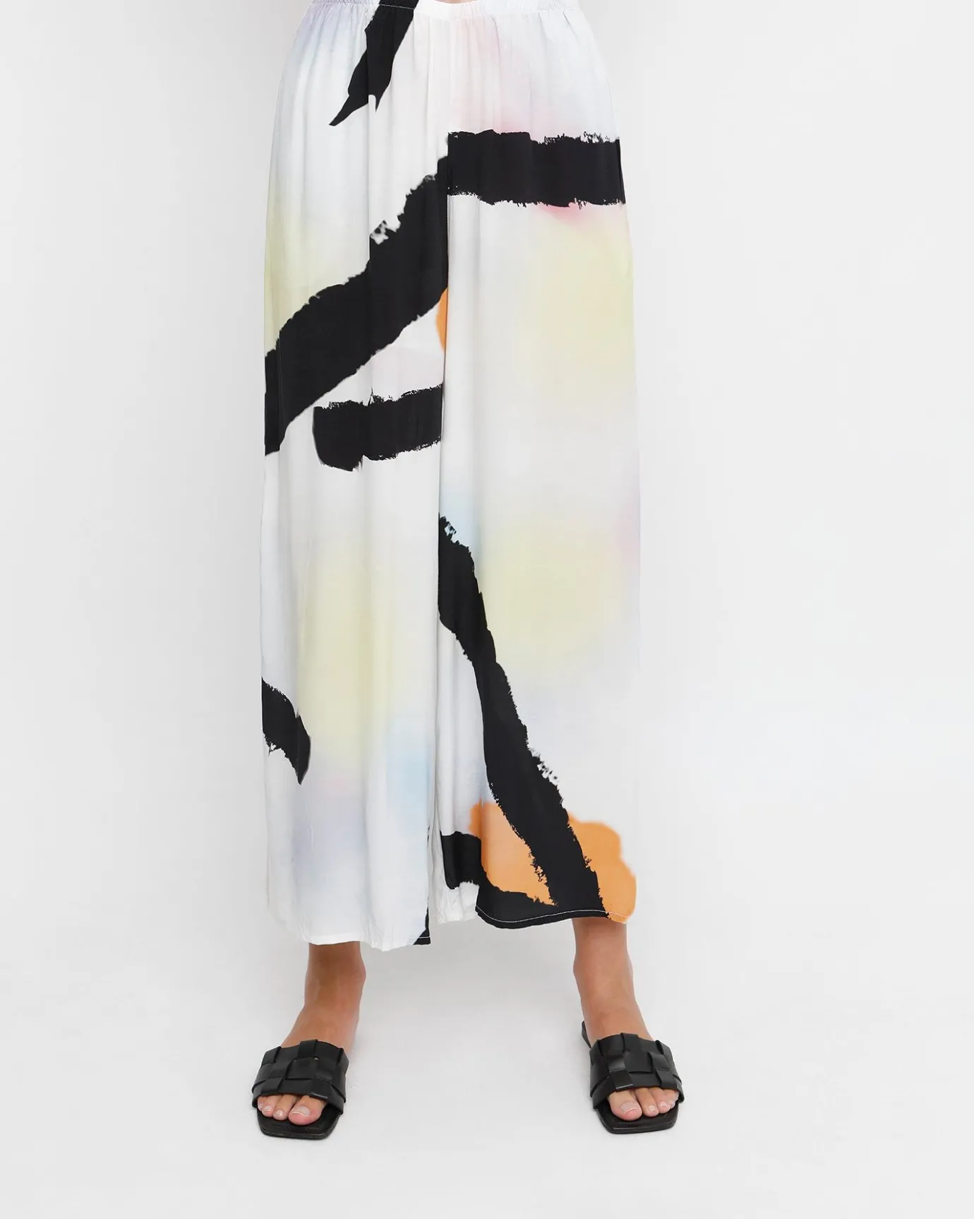 Women Alembika Pants & Skirts<Ozai N Ku Emeline Wide Leg Pants, Mirage