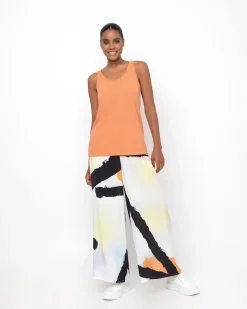 Women Alembika Pants & Skirts<Ozai N Ku Emeline Wide Leg Pants, Mirage
