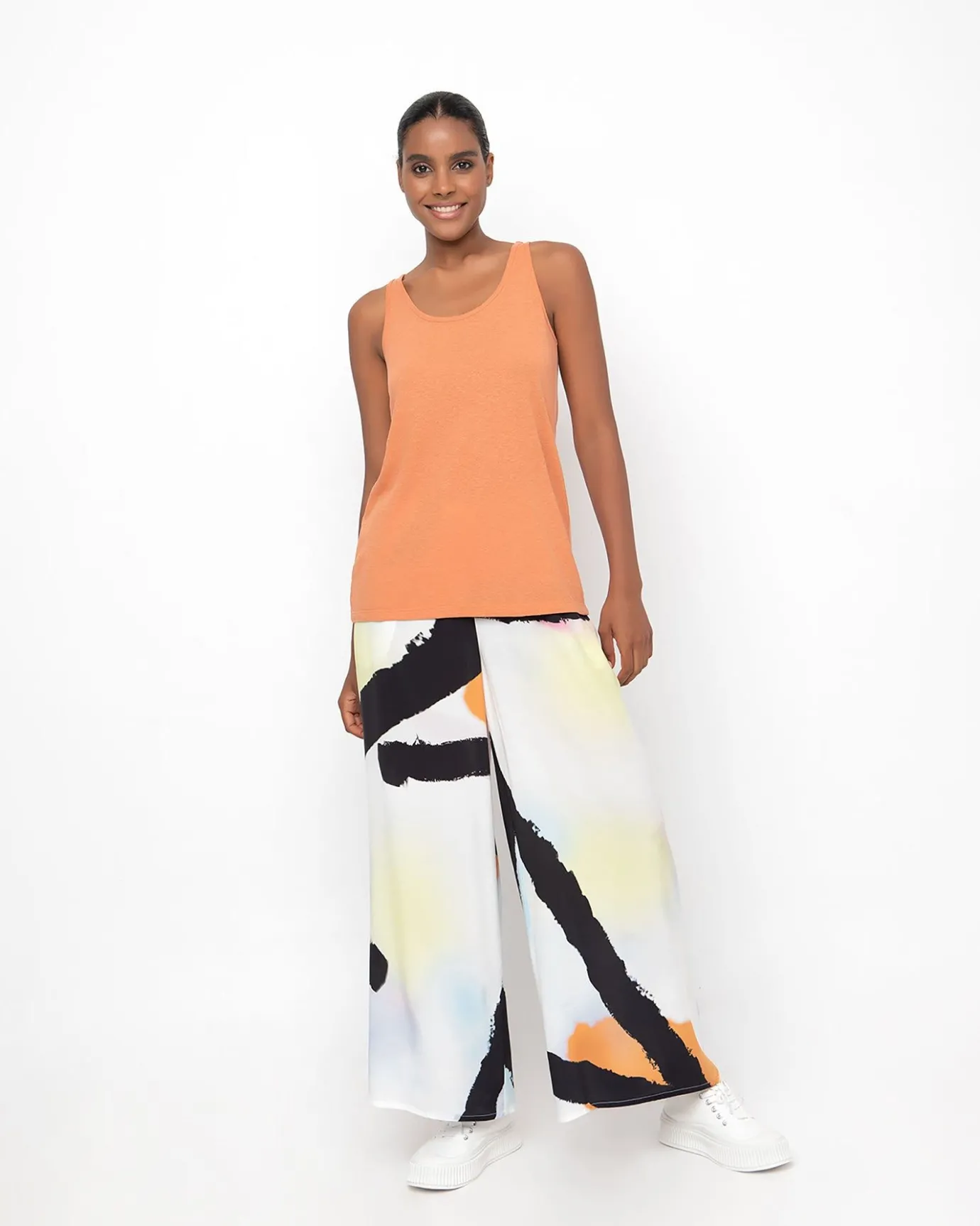 Women Alembika Pants & Skirts<Ozai N Ku Emeline Wide Leg Pants, Mirage