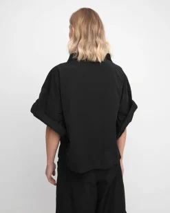 Women Alembika Tops & Tunics<Ozai N Ku Funnel Top, Black