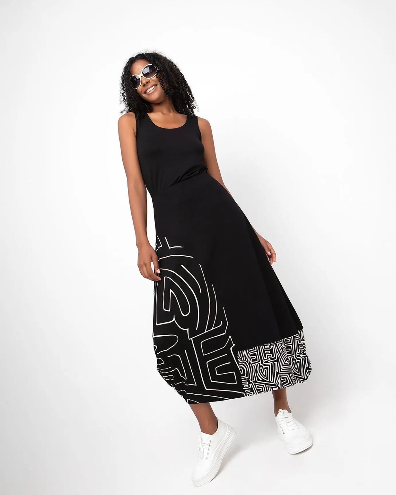 Women Alembika Pants & Skirts<Ozai N Ku Haring Midi Skirt, Mitos