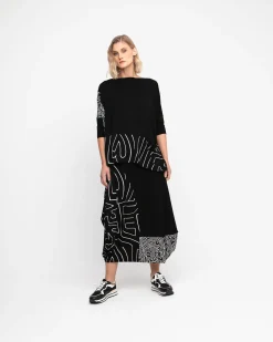 Women Alembika Pants & Skirts<Ozai N Ku Haring Midi Skirt, Mitos