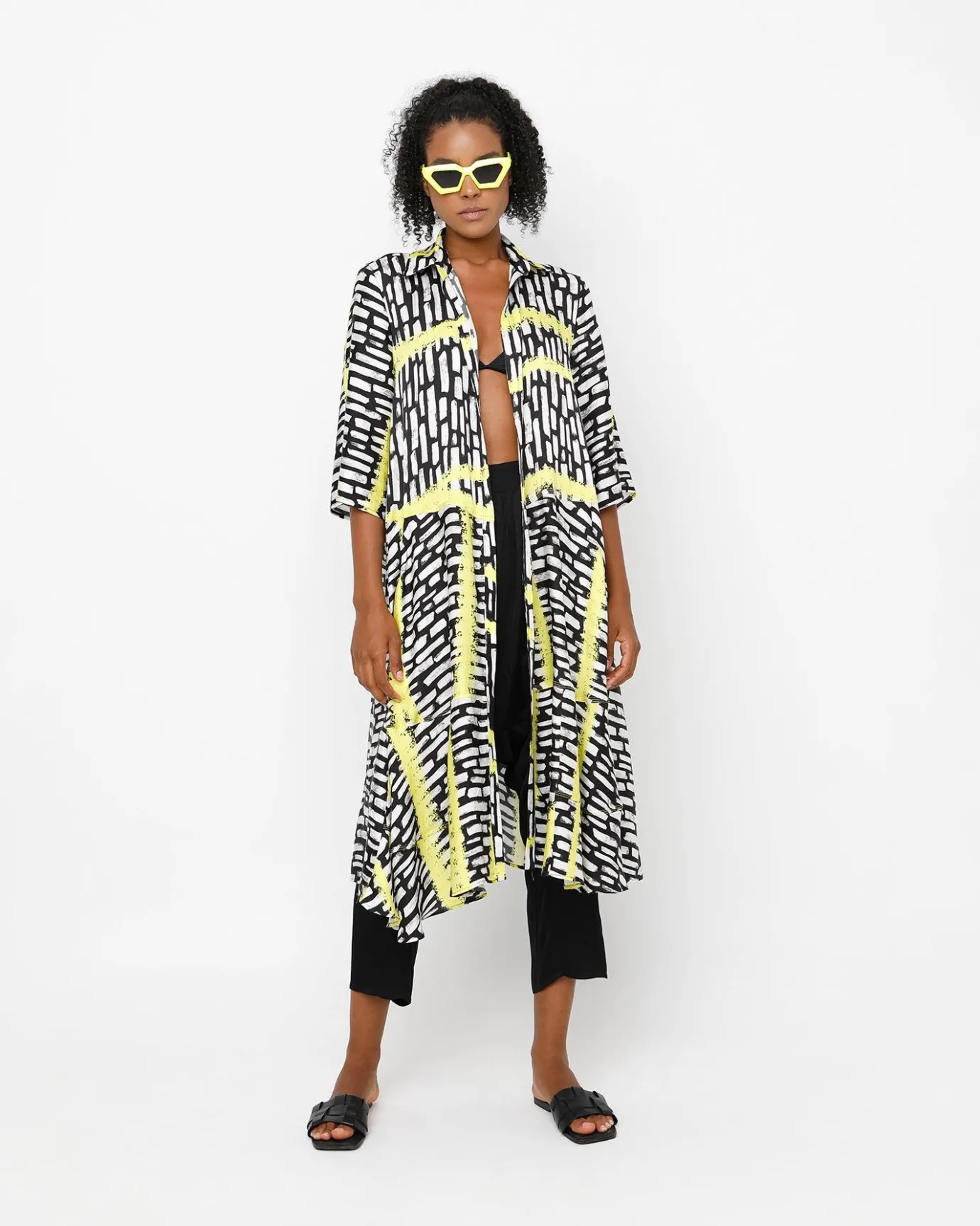 Women Alembika Dresses<Ozai N Ku Lightning Dress, Star Yellow