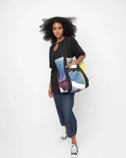 Women Alembika Bags & Pouches<Ozai N Ku Market Tote, Fireworks