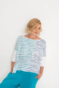Women Alembika Tops & Tunics<Ozai N Ku Oversized Top, Rivulet