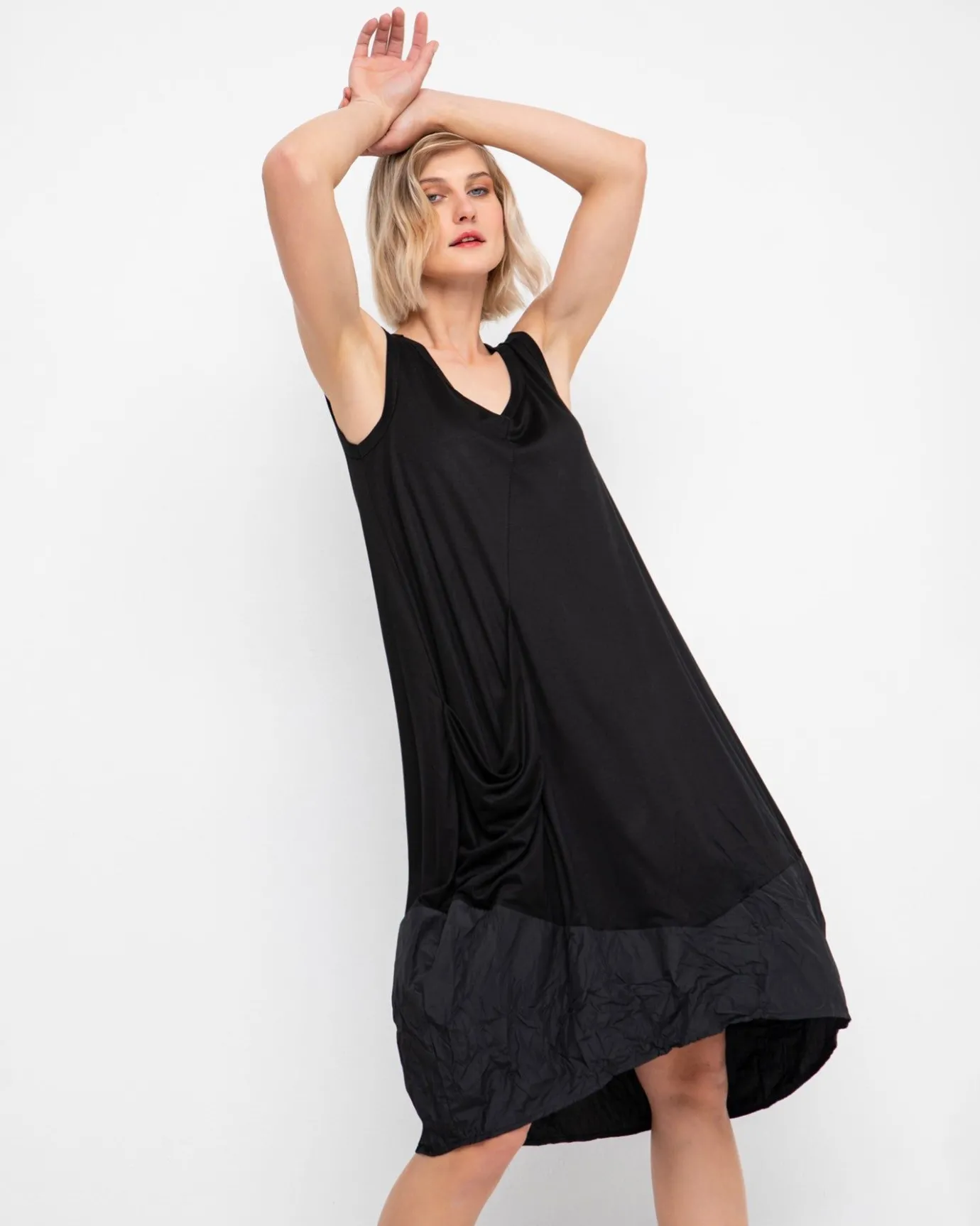 Women Alembika Dresses<Ozai N Ku Parachute Dress, Black