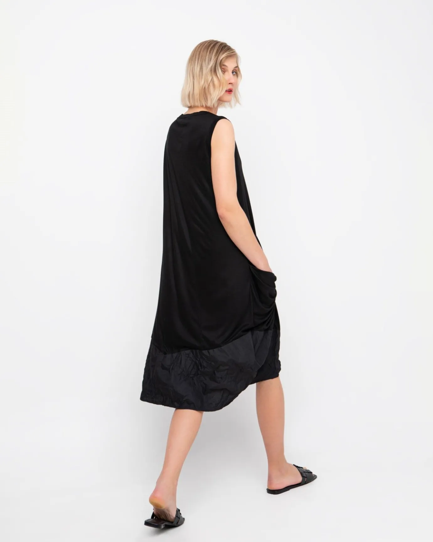 Women Alembika Dresses<Ozai N Ku Parachute Dress, Black