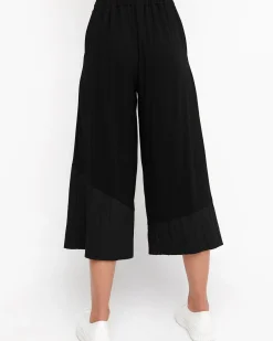 Women Alembika Pants & Skirts<Ozai N Ku Pleated Lounge Pants, Black