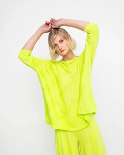 Women Alembika Tops & Tunics<Ozai N Ku Racquet Top, Lime