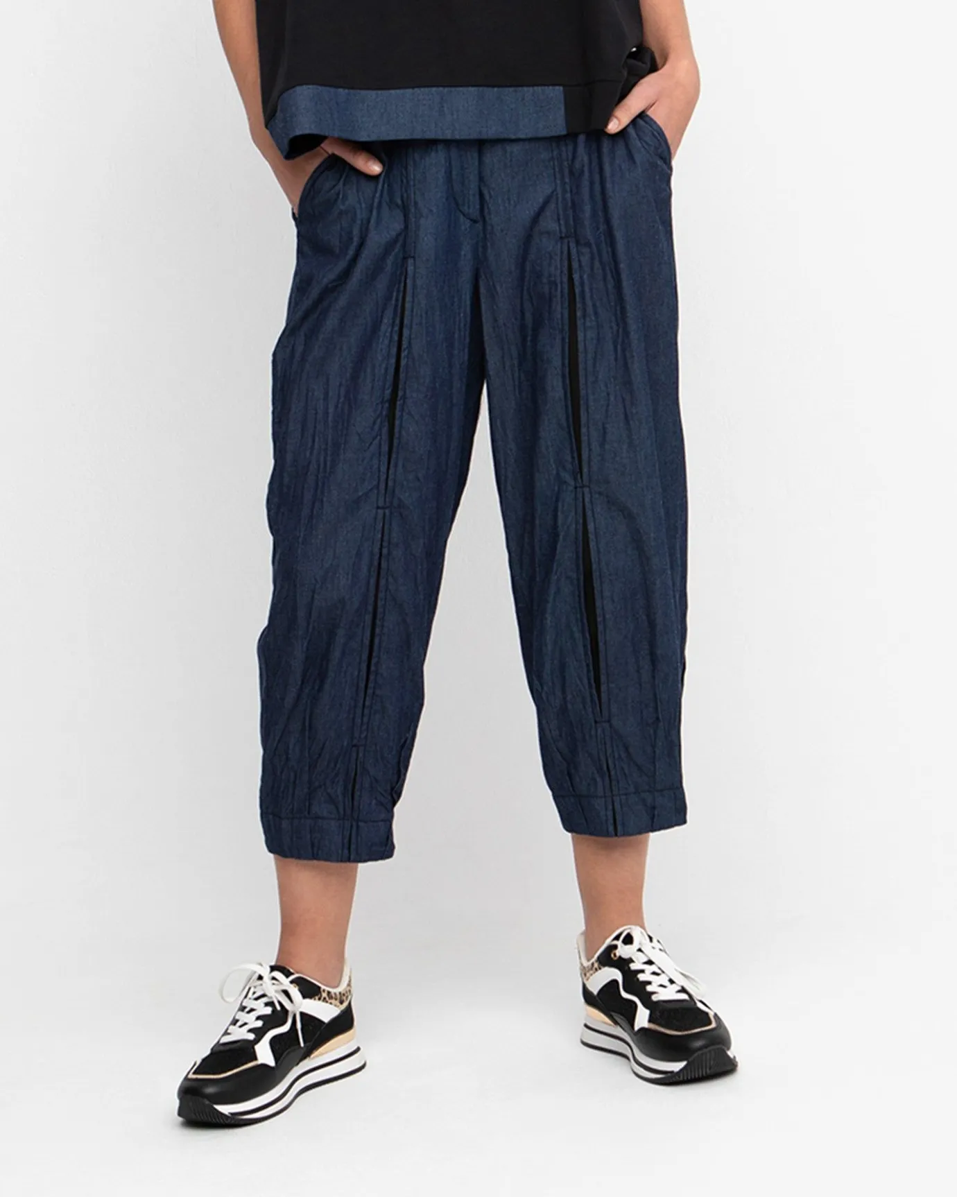 Women Alembika Pants & Skirts<Ozai N Ku Secret Seam Trousers, Denim
