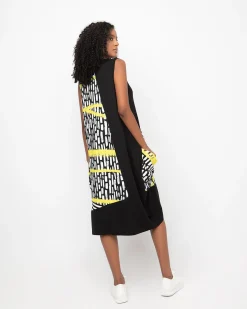 Women Alembika Dresses<Ozai N Ku Sleeveless Midi Dress, Star Yellow