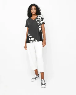 Women Alembika Tops & Tunics<Ozai N Ku Typeface Tee, Puzzle