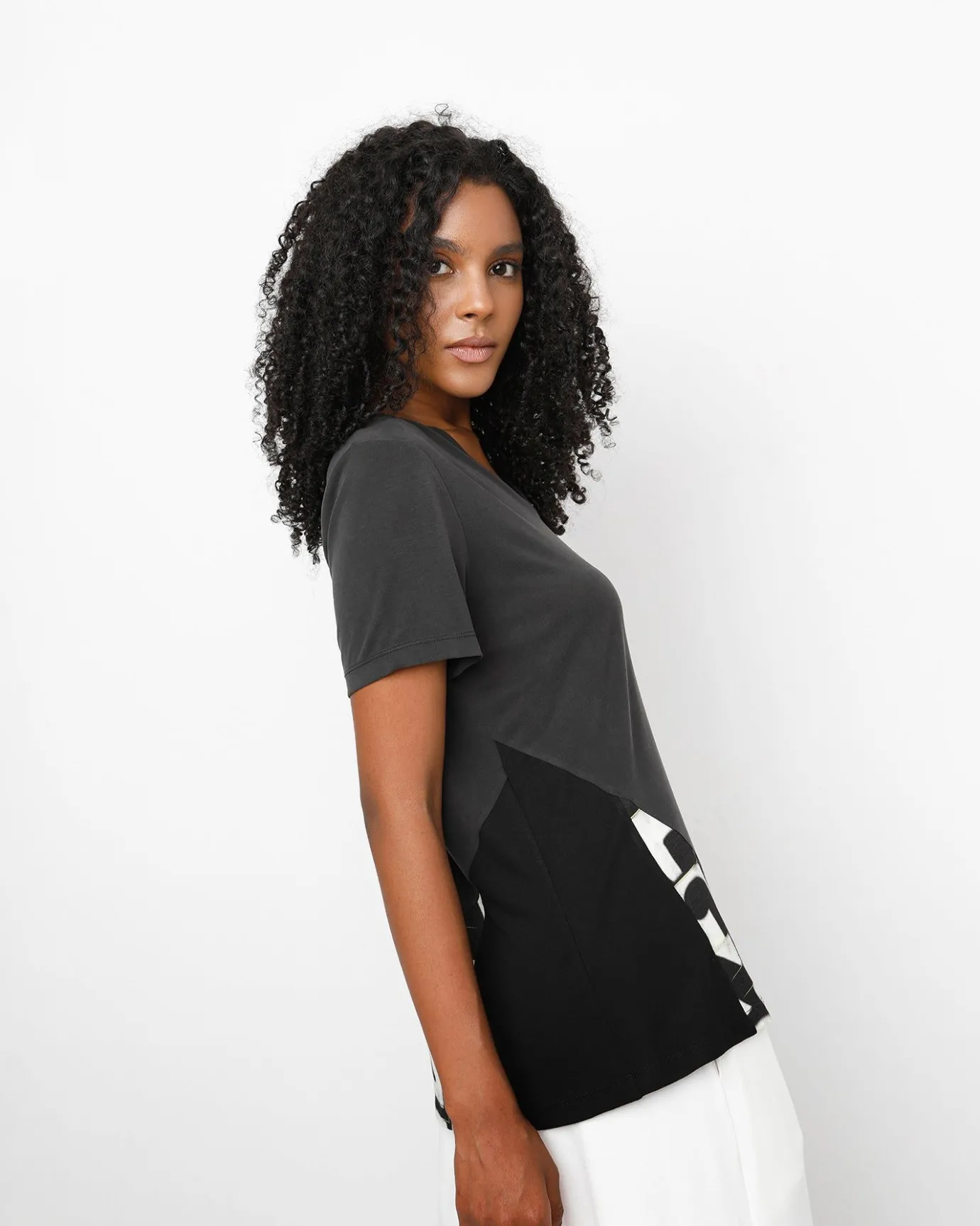 Women Alembika Tops & Tunics<Ozai N Ku Typeface Tee, Puzzle