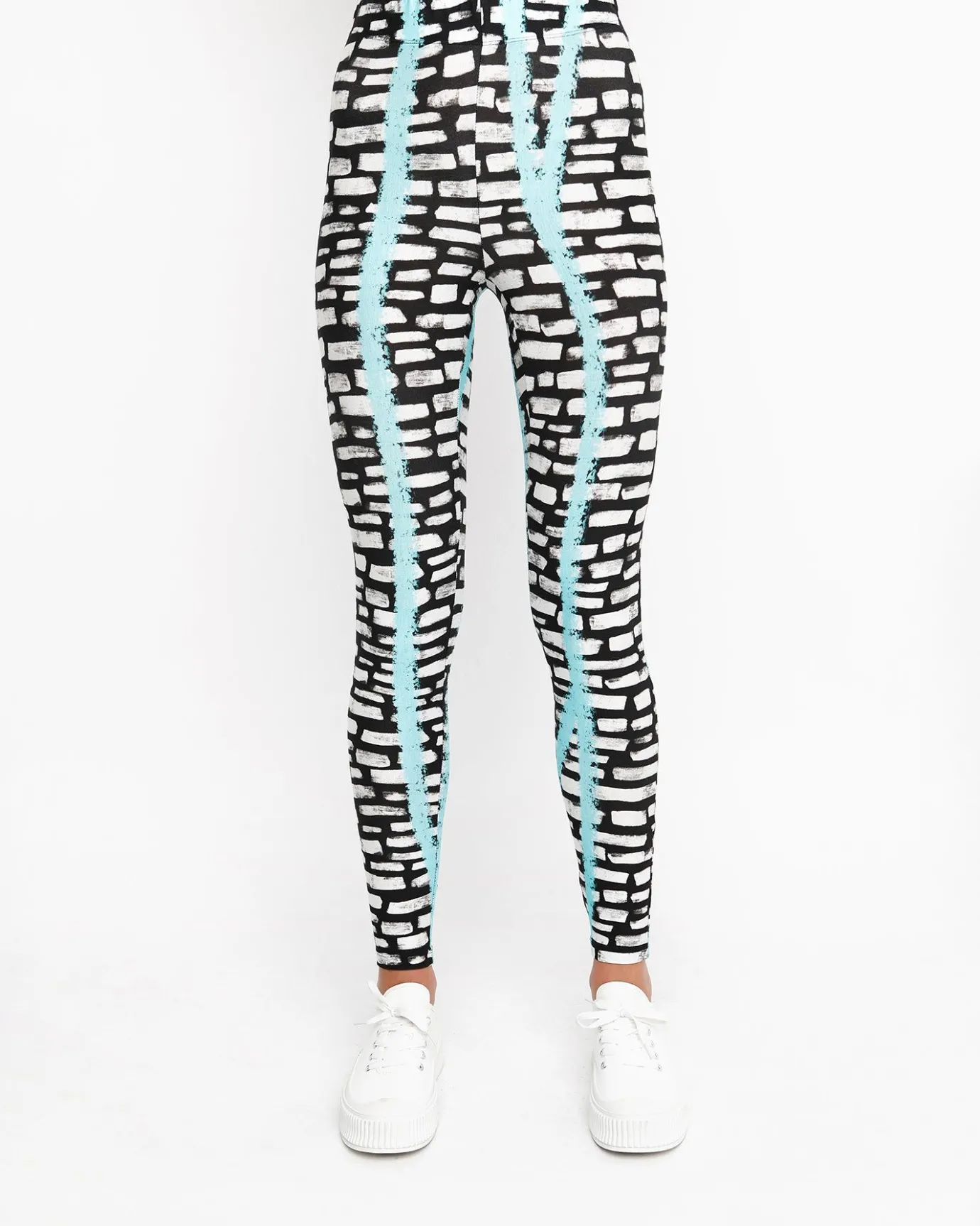 Women Alembika Pants & Skirts<Ozai N Ku Waterway Leggings, Jet Blue