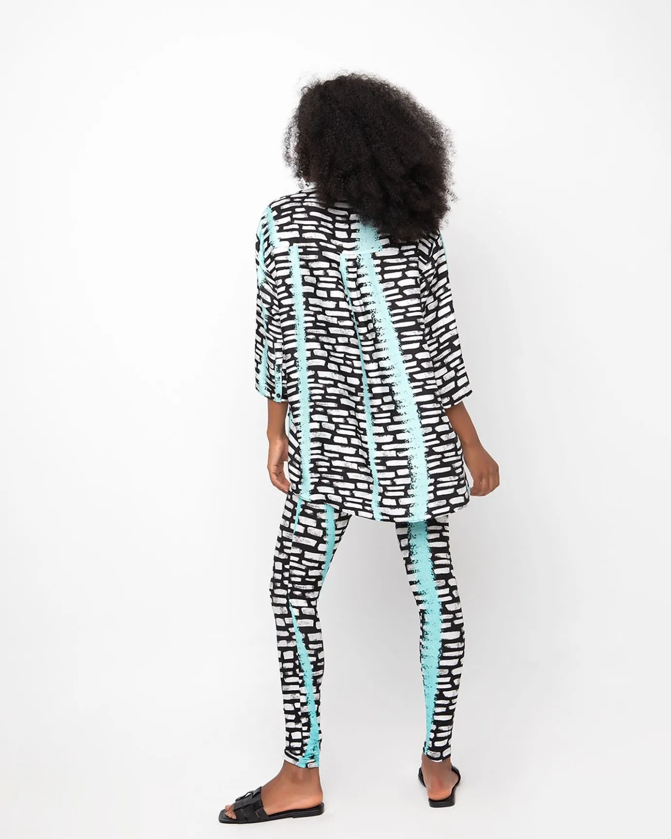 Women Alembika Pants & Skirts<Ozai N Ku Waterway Leggings, Jet Blue