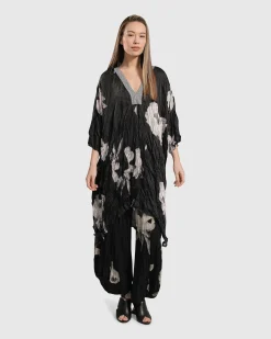 Women Alembika Dresses<Paige Crinkle Caftan Tunic Dress, Roses
