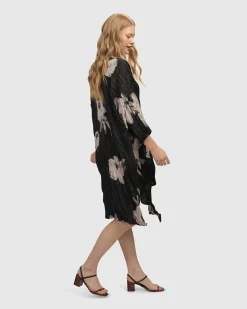 Women Alembika Plus<Paige Crinkle Caftan Tunic Dress, Roses