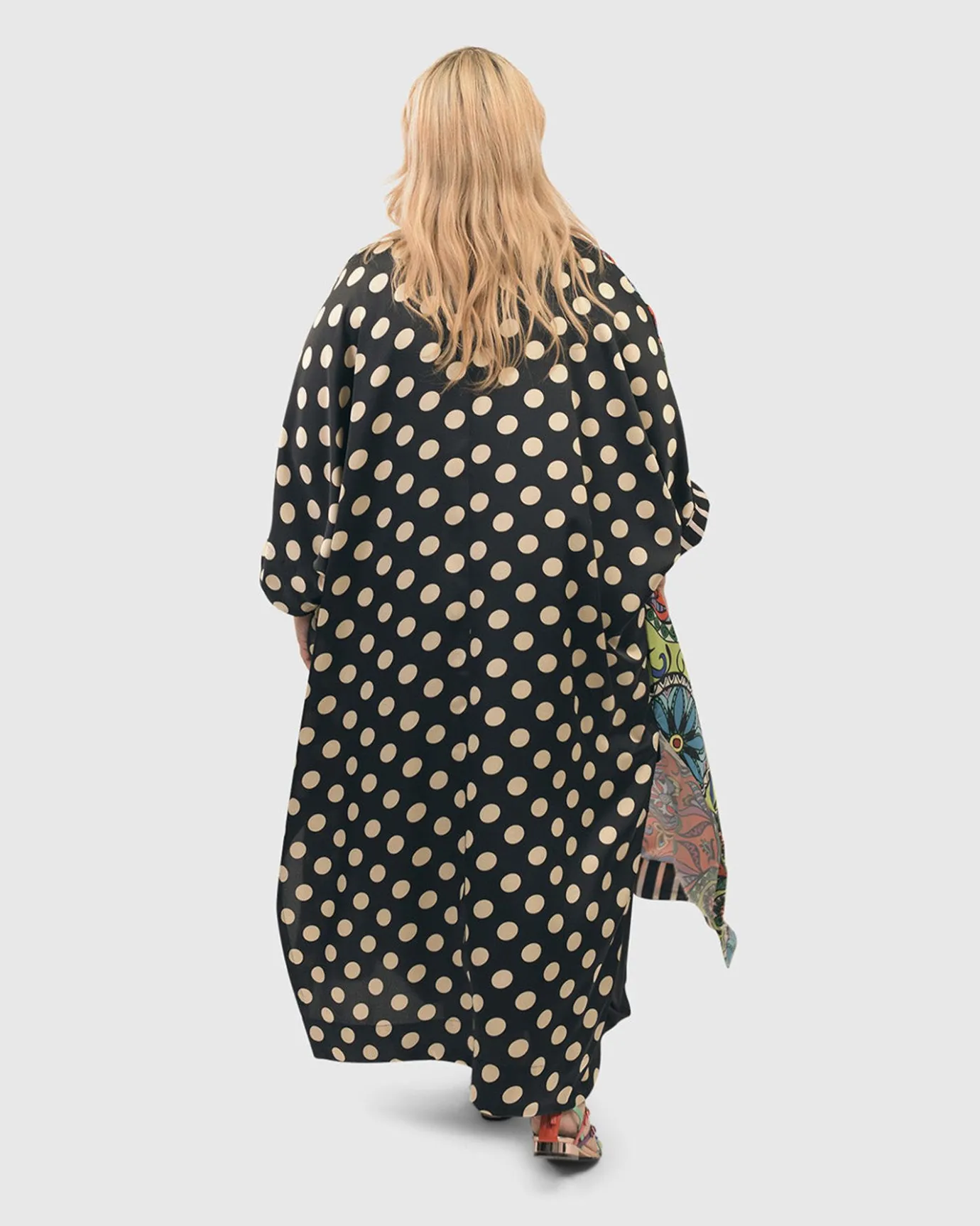 Women Alembika Jackets<Paisley Dot Long Kimono Jacket, Multip
