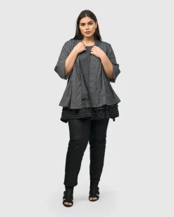 Women Alembika Plus<Pandora Woven Jacket, Net