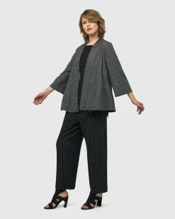 Women Alembika Plus<Pandora Woven Jacket, Net